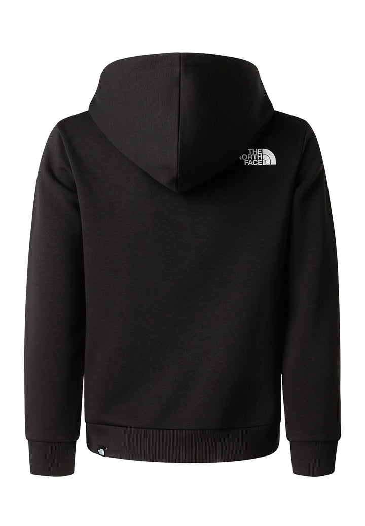 Black hooded sweatshirt for kids