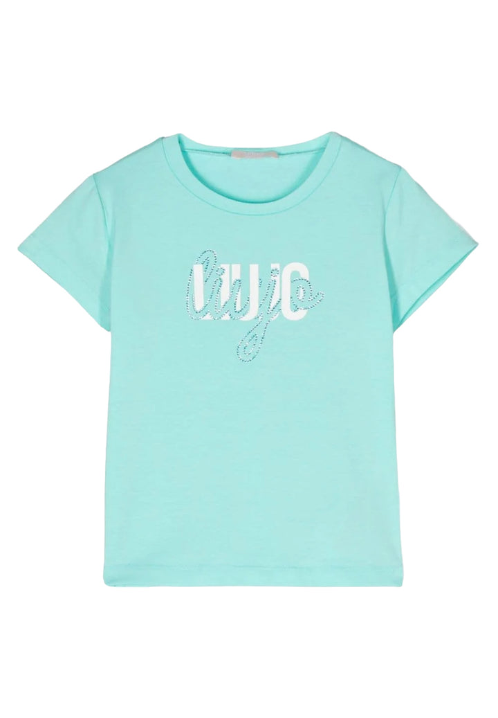 Türkises T-Shirt für Mädchen