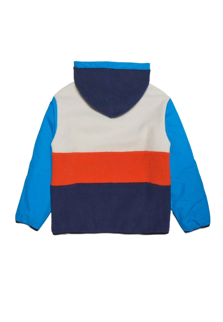 Veste en peluche multicolore pour enfants