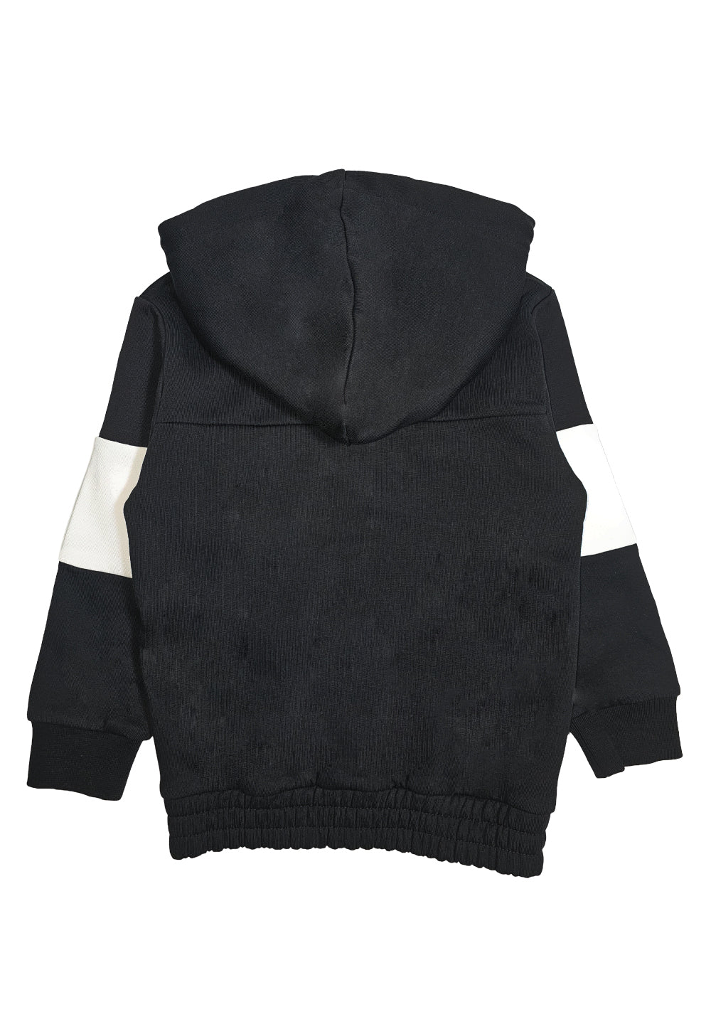 Schwarzes Sweatshirt mit Reißverschluss für Jungen