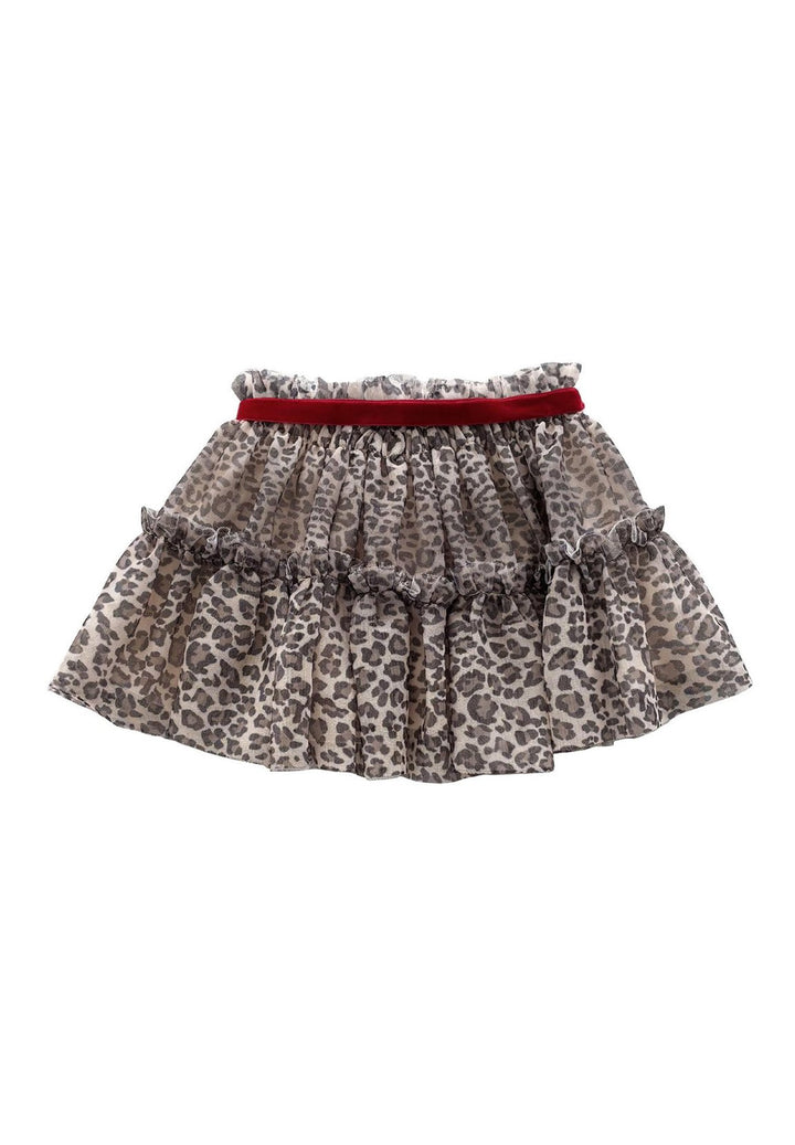 Gonna maculata per bambina