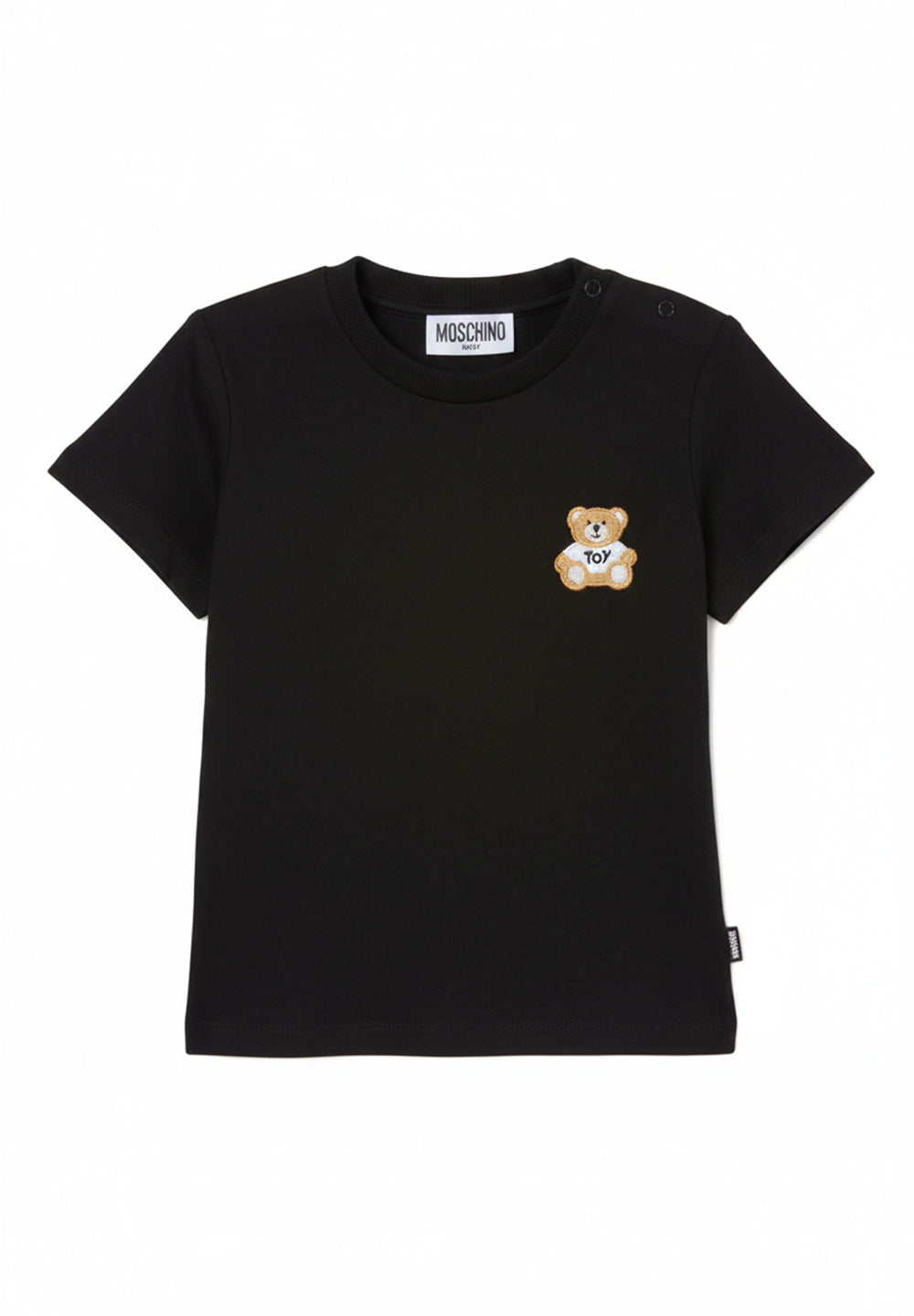 Camiseta negra para recién nacido