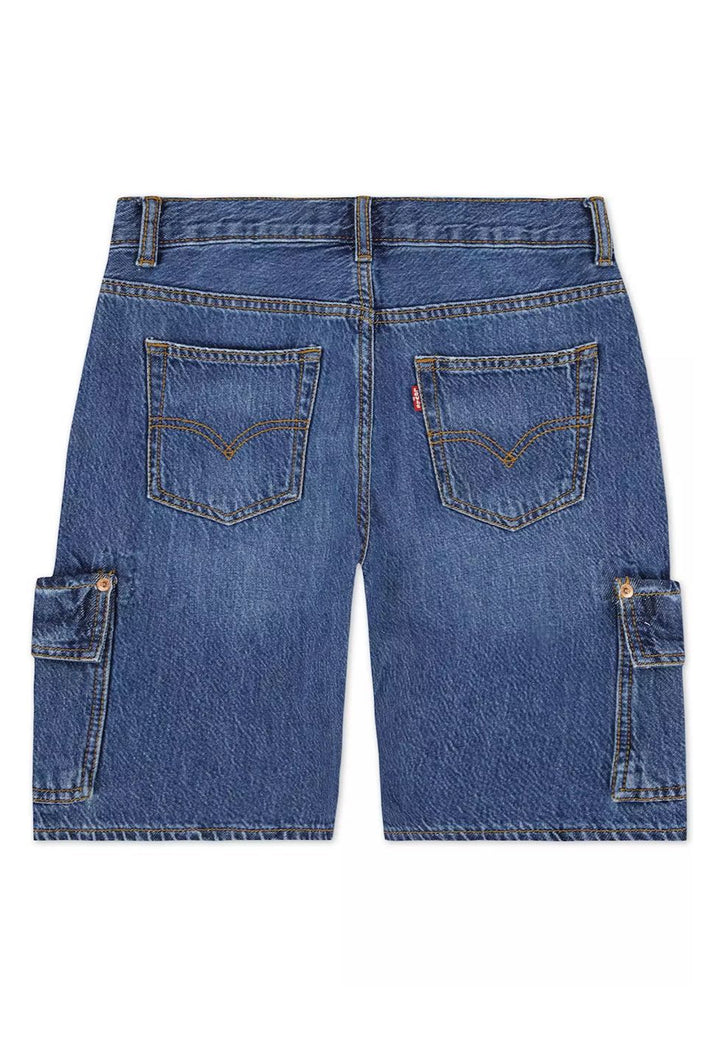 Bermudas azul denim para niño