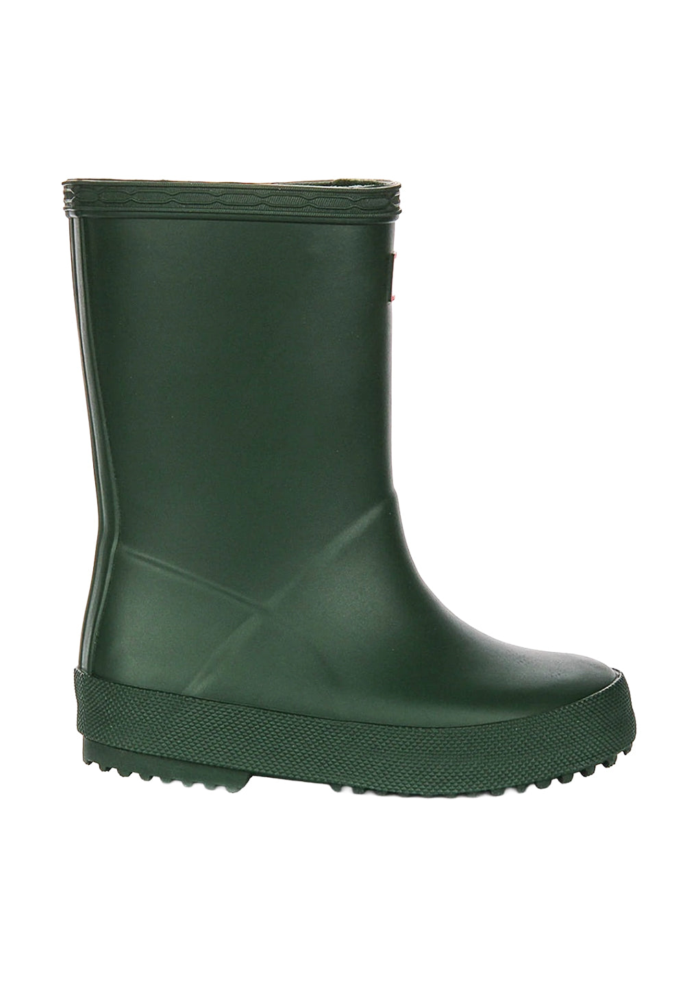 Green rain boots for baby girls