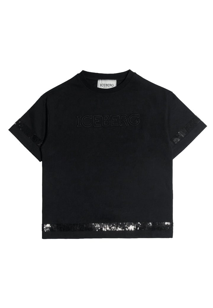Black t-shirt for girls