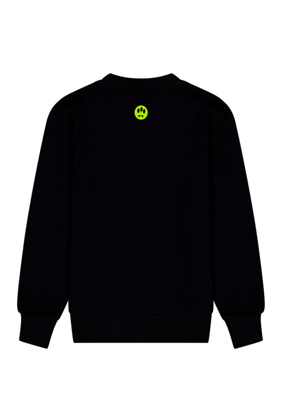 Sweat-shirt ras du cou unisexe noir