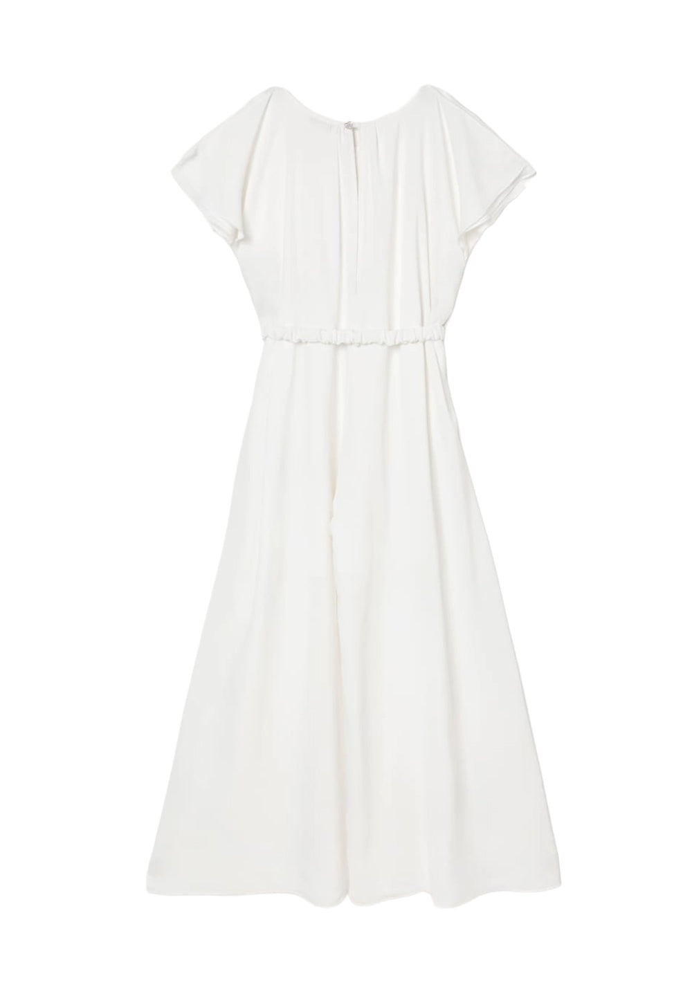 White jumpsuit for baby girl