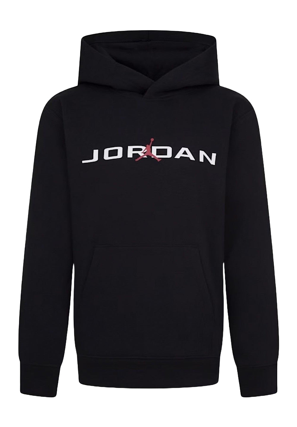 Sudadera negra con capucha para niño