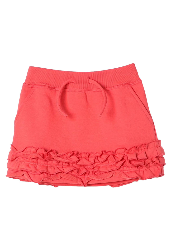 Coral skirt for girls