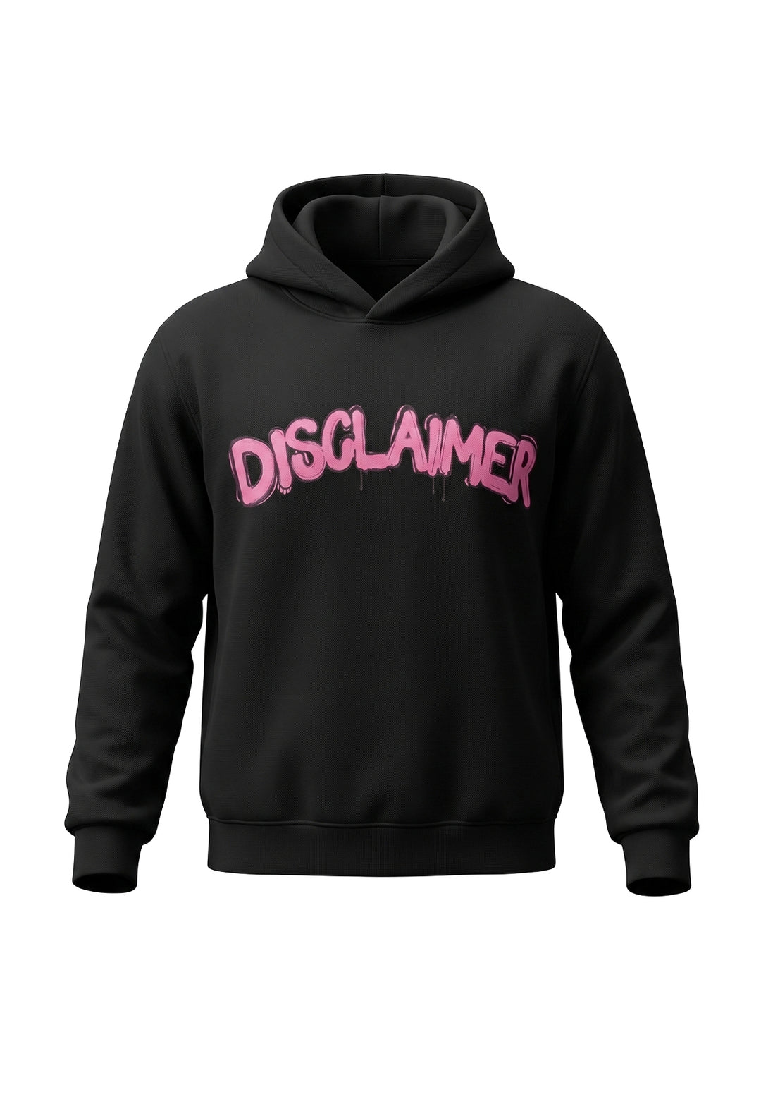 Schwarzer Hoodie für Mädchen