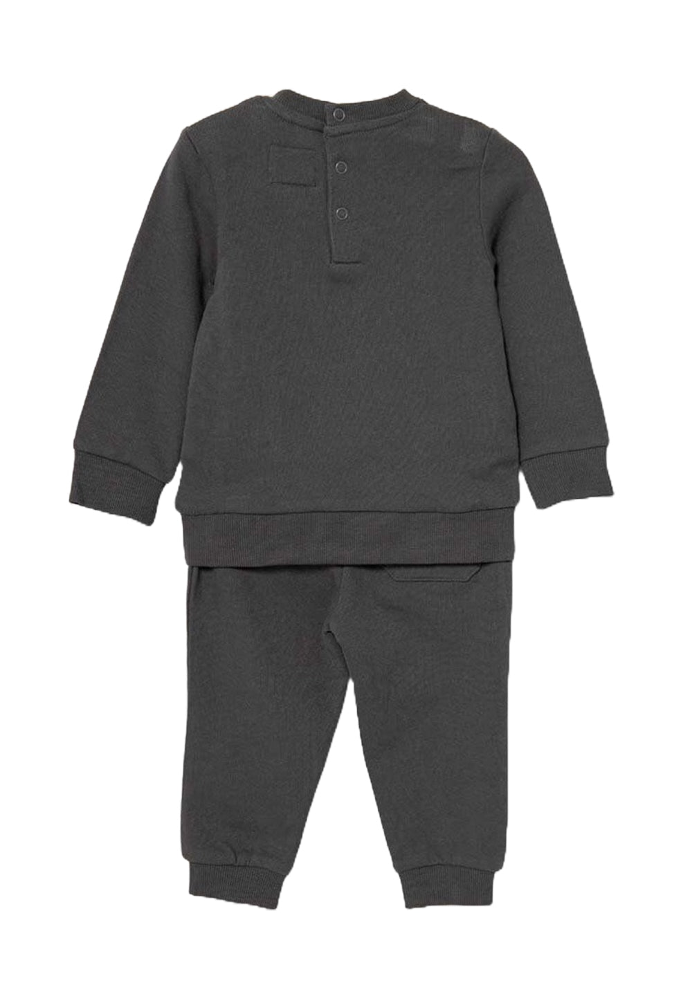 Conjunto de sudadera gris para niño