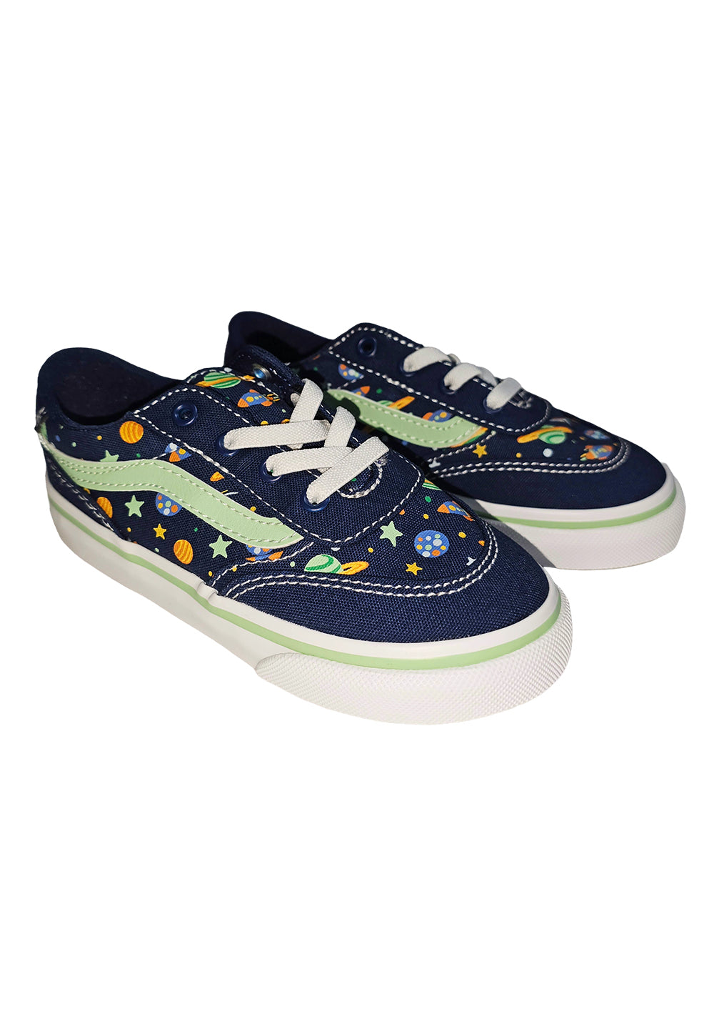Zapatos azules para recién nacido