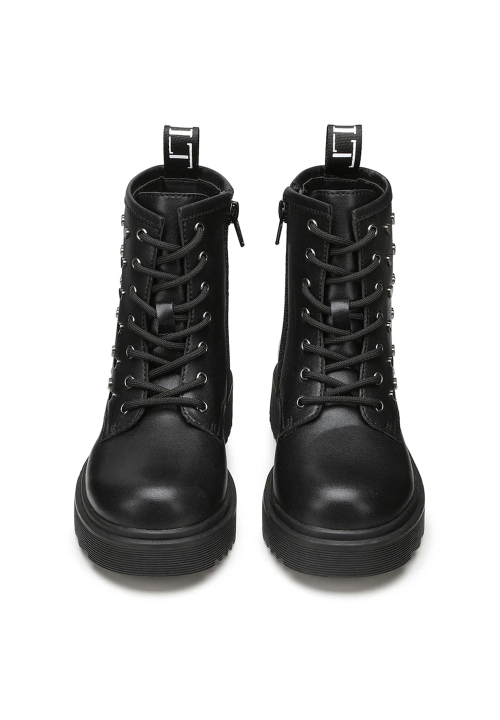 Schwarze Stiefeletten für Babymädchen