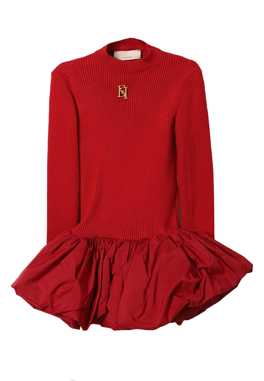 Vestido rojo para niña