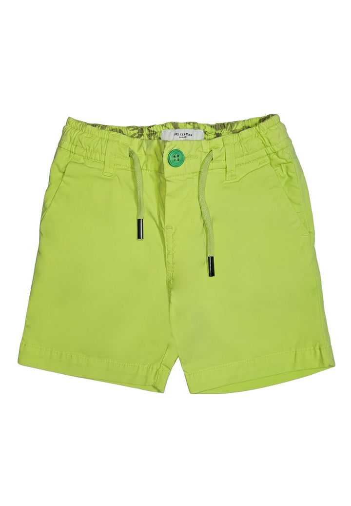 Lime green baby shorts