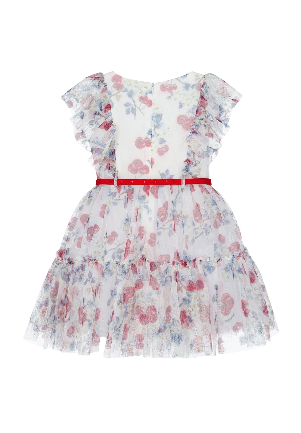 Vestito tulle bianco per bambina - Primamoda kids
