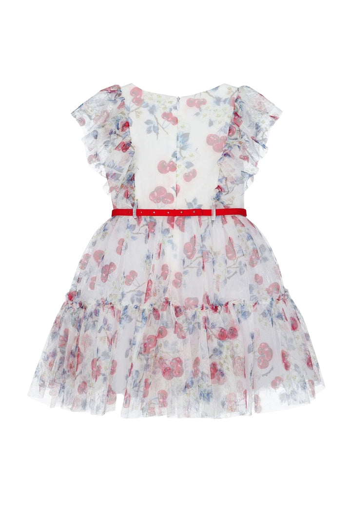 Vestito tulle bianco per bambina - Primamoda kids
