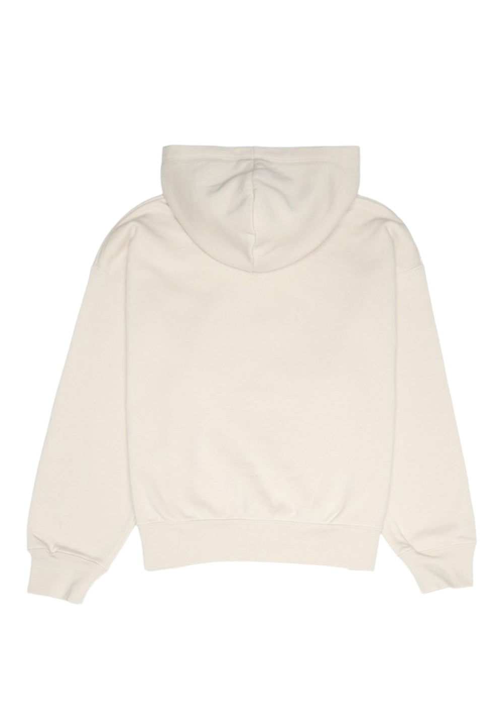 Sudadera con capucha beige para niña