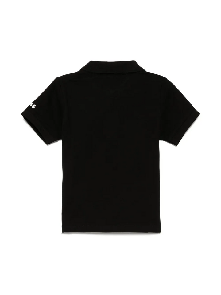Black polo shirt for baby