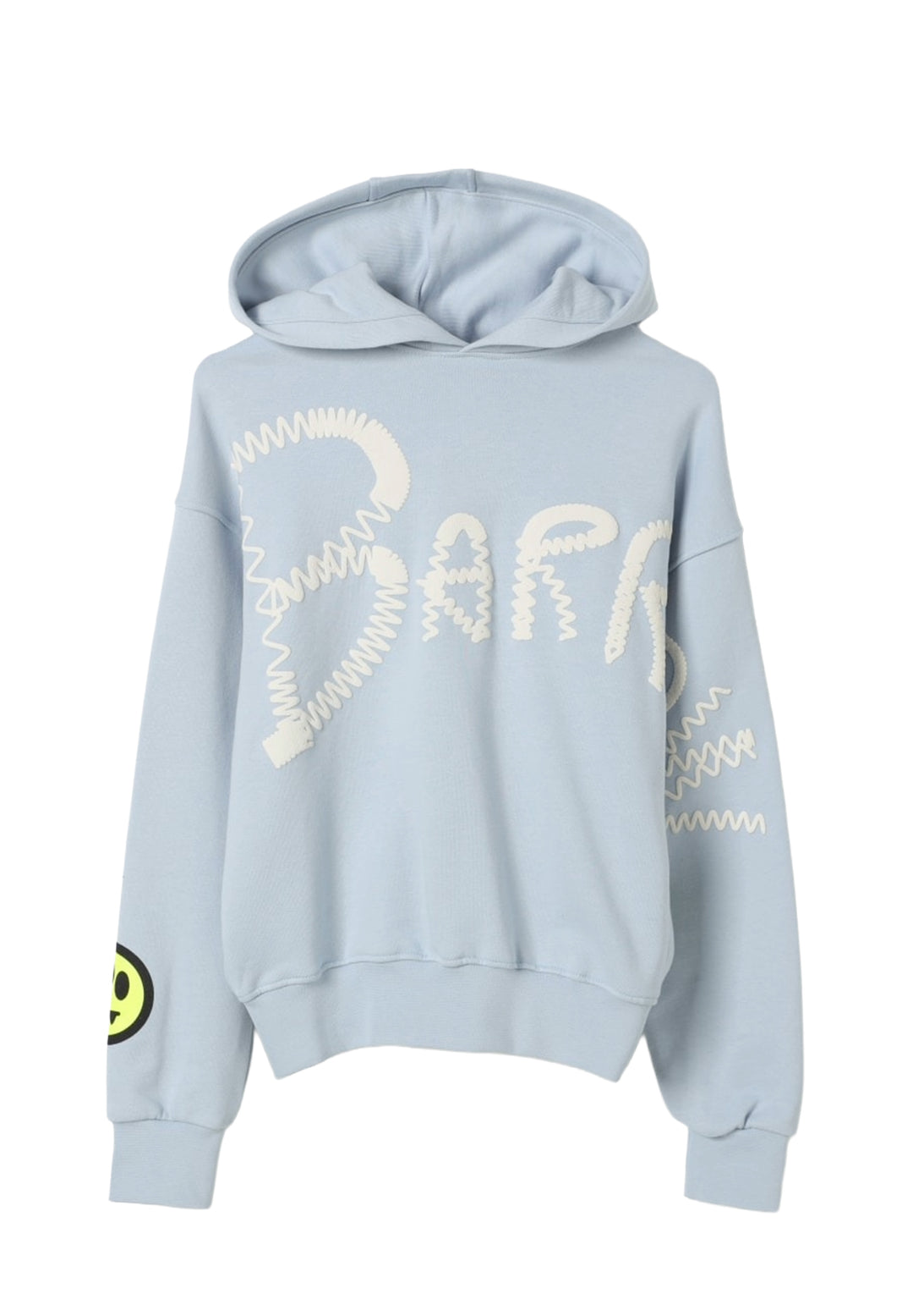 Light blue hooded sweatshirt for a boy