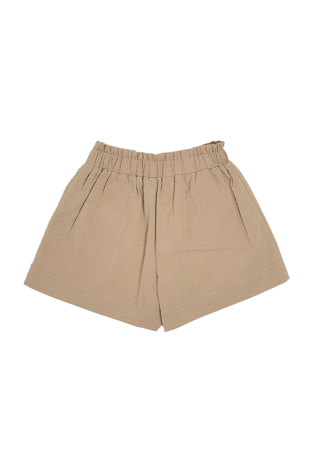 Short beige pour bébé fille