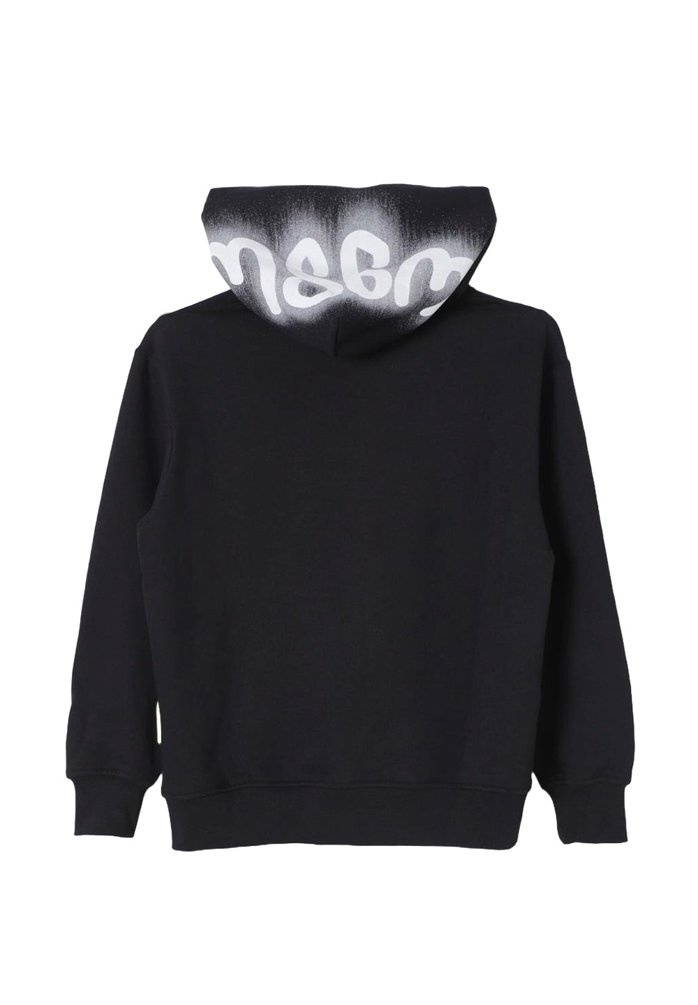 Schwarzes Kapuzensweatshirt für Jungen