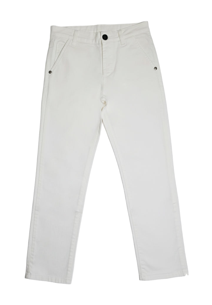 White trousers for boys