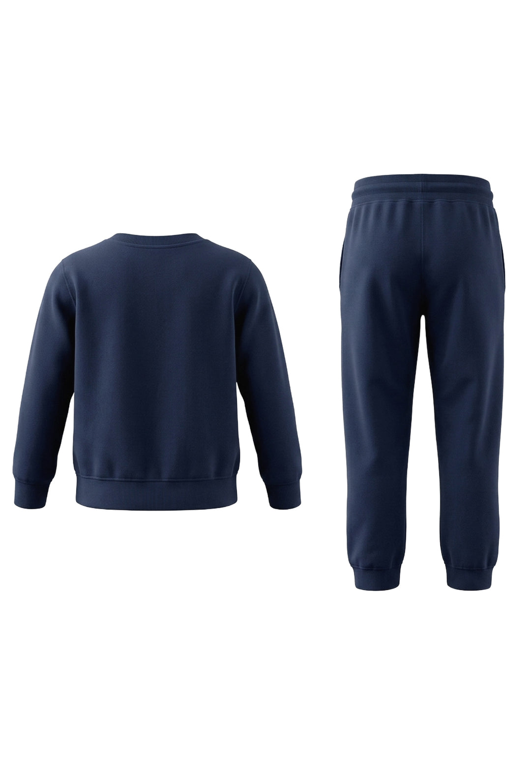 Marineblauer Sweatshirt-Anzug für Jungen