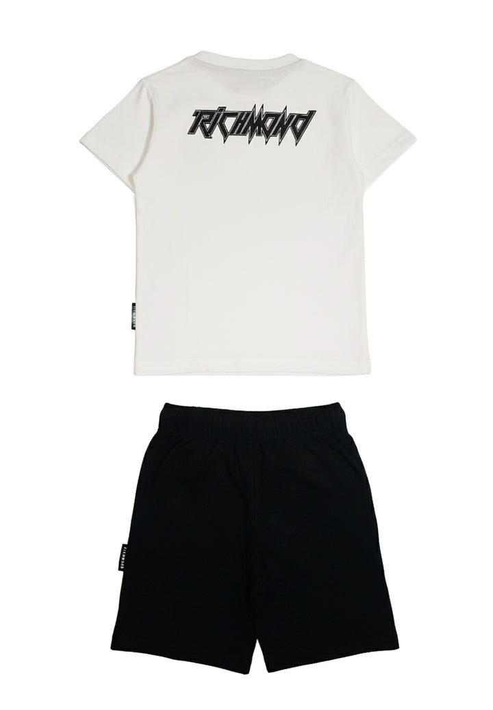 Black and white outfit for a boy