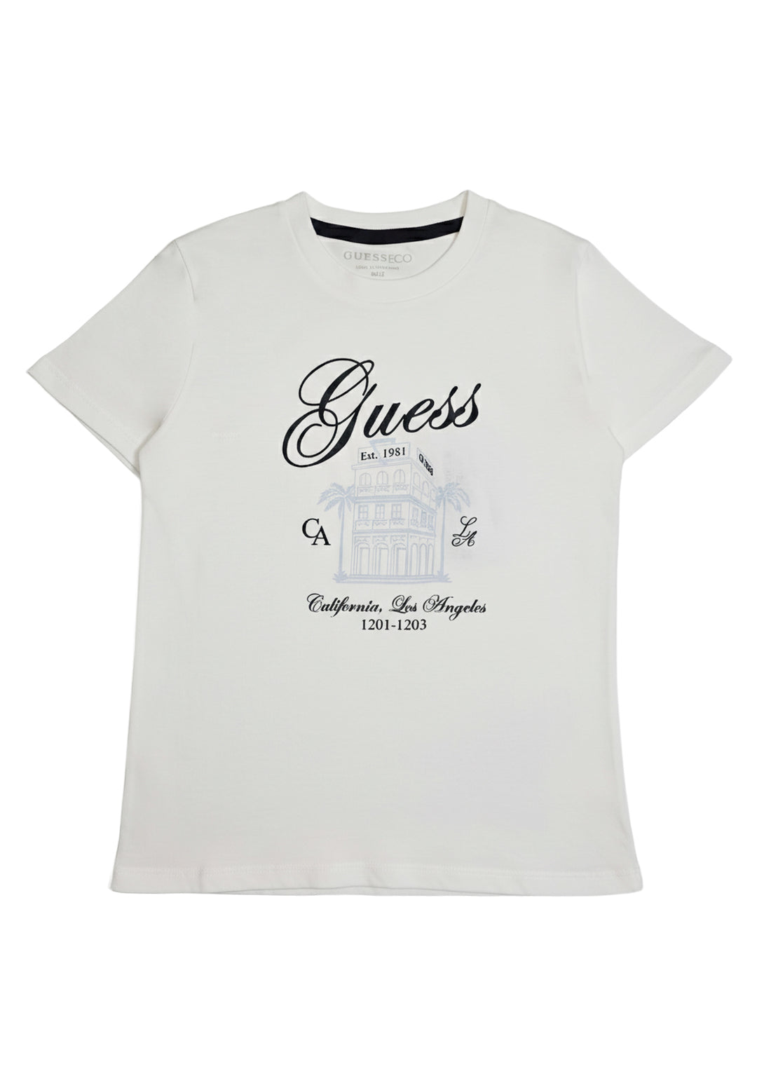 Weißes T-Shirt für Jungen