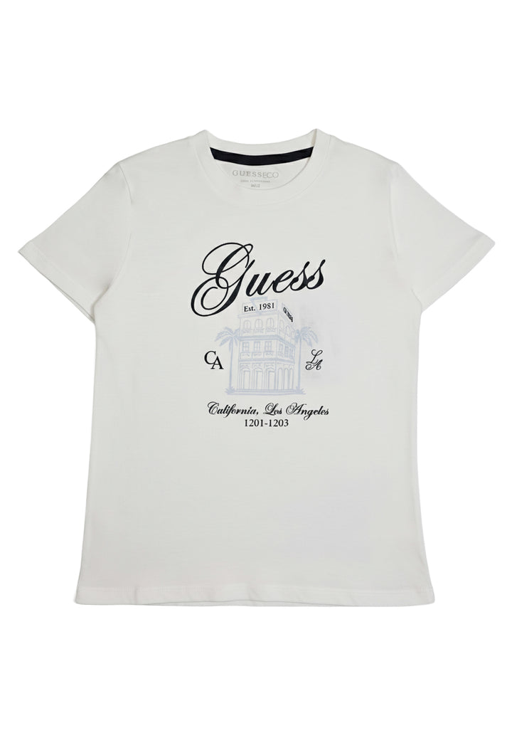 Weißes T-Shirt für Jungen