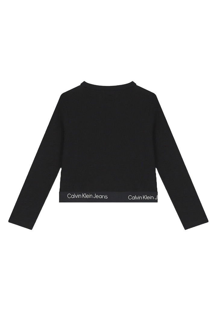 T-shirt noir pour fille