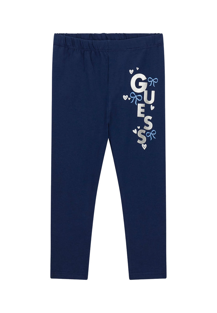 Marineblaue Leggings für Babymädchen
