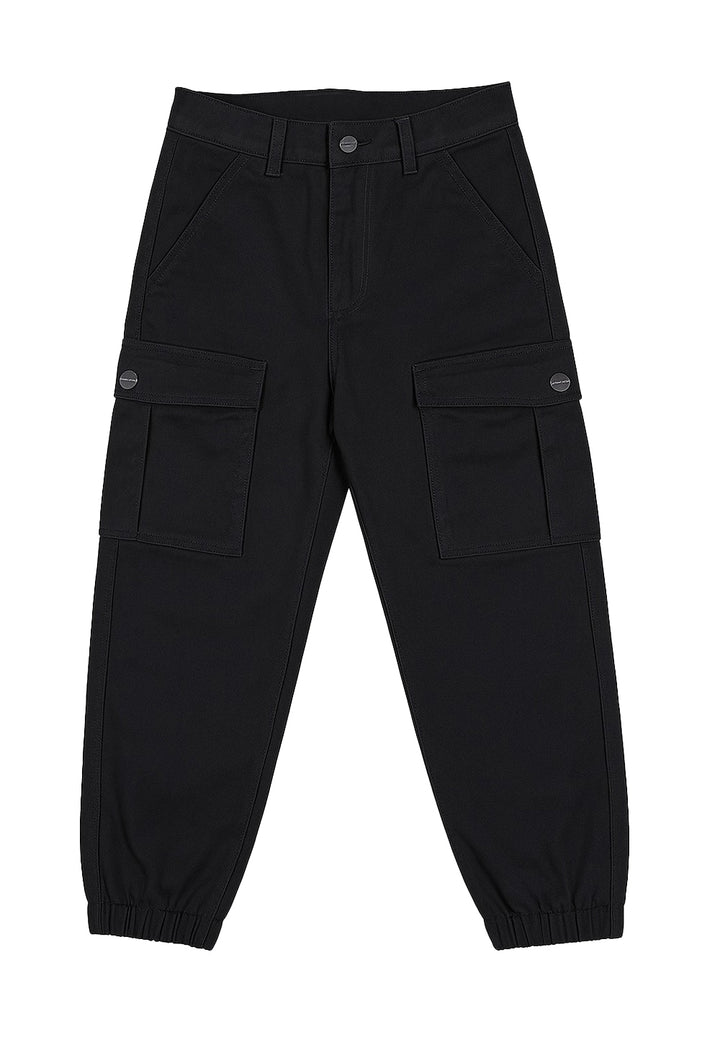 Schwarze Cargohose für Kinder
