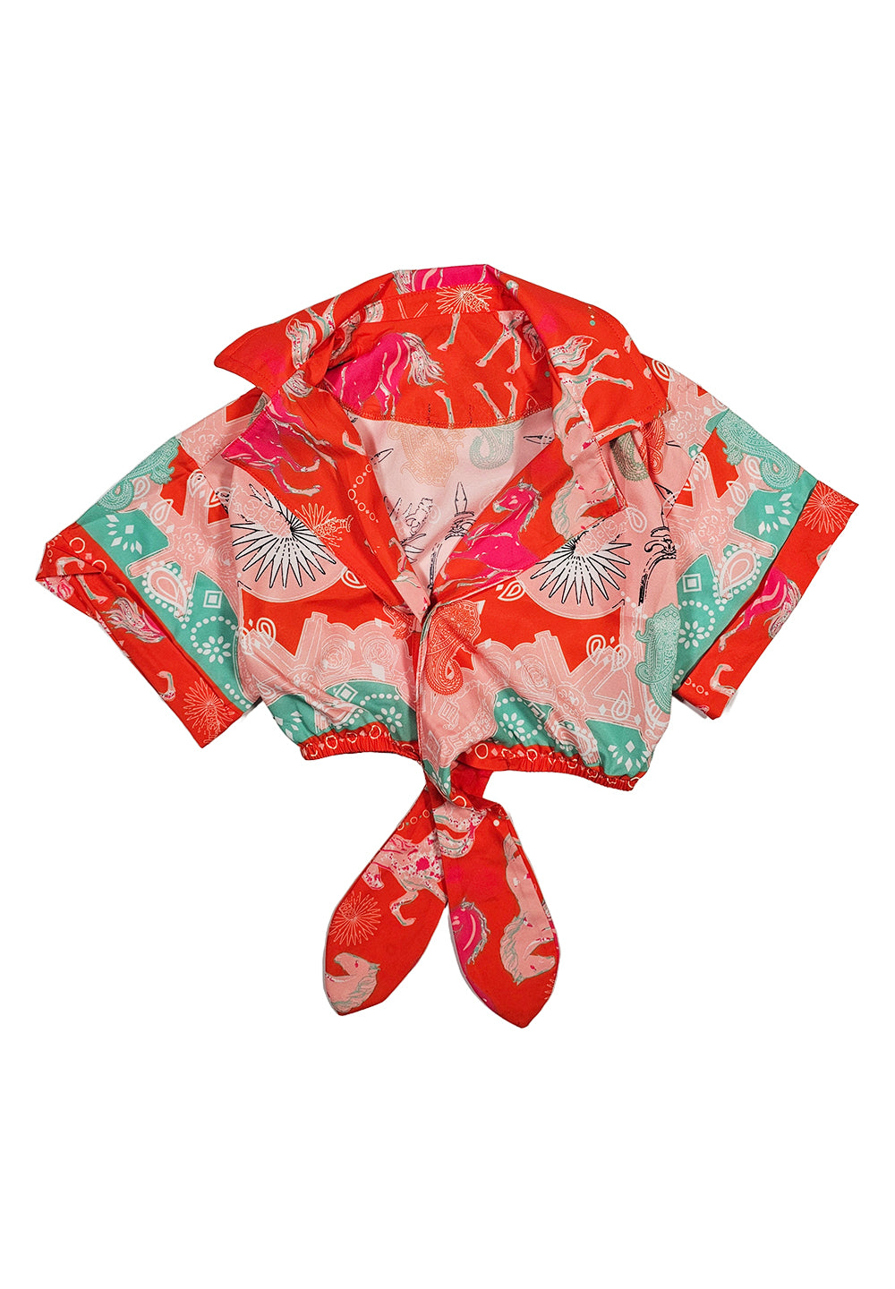 Top arancione per bambina - Primamoda kids