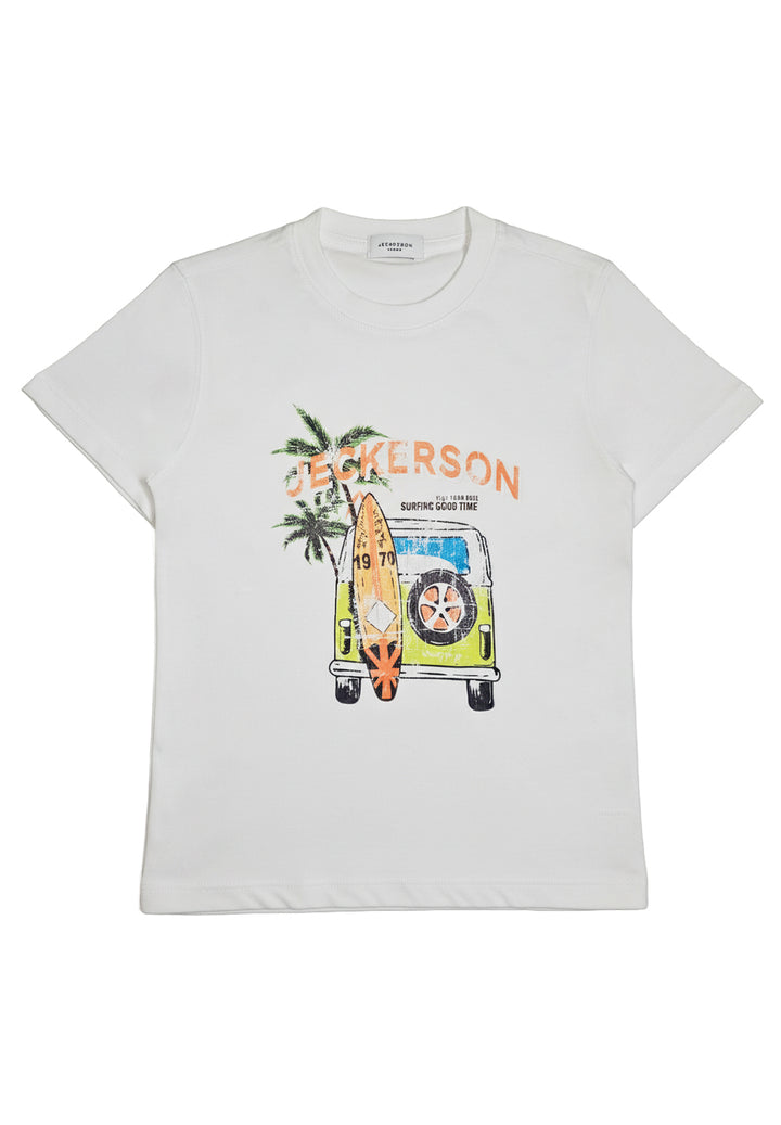 White T-shirt for boys