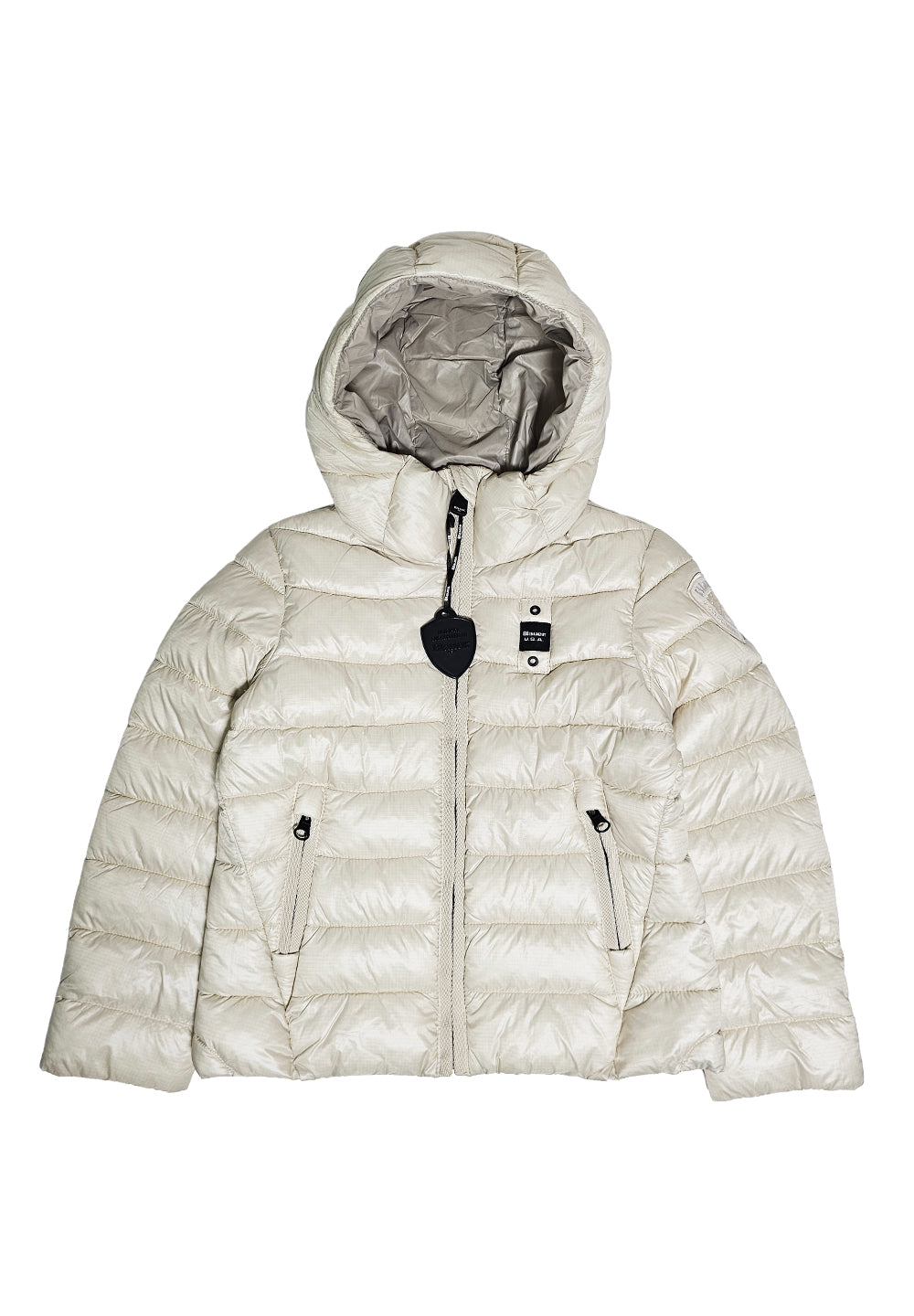 Chaqueta color crema para niña