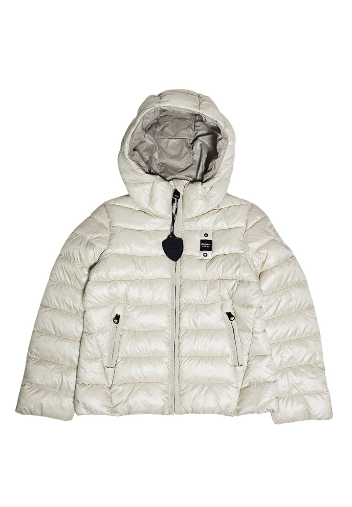 Chaqueta color crema para niña