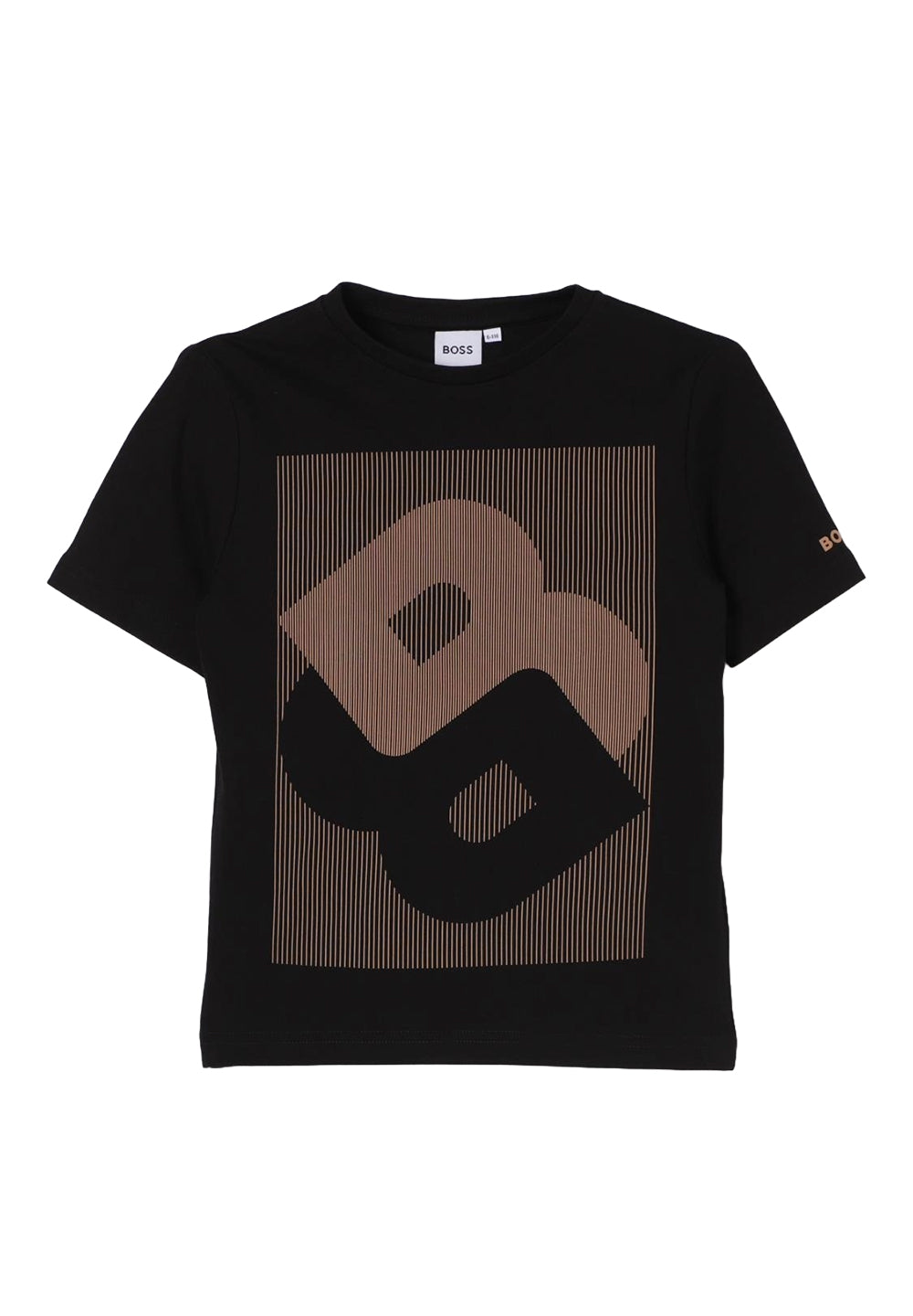 Schwarzes T-Shirt für Jungen
