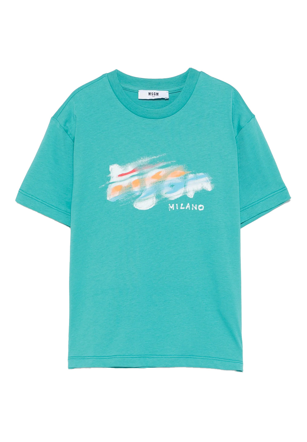 Green t-shirt for boys