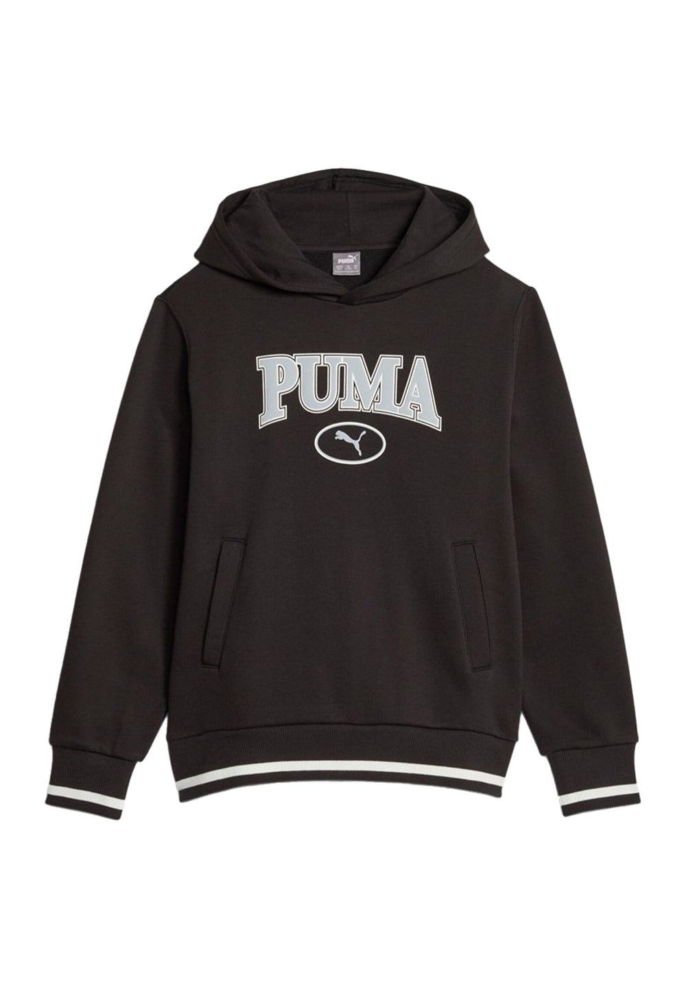 Sweat à capuche noir pour enfants