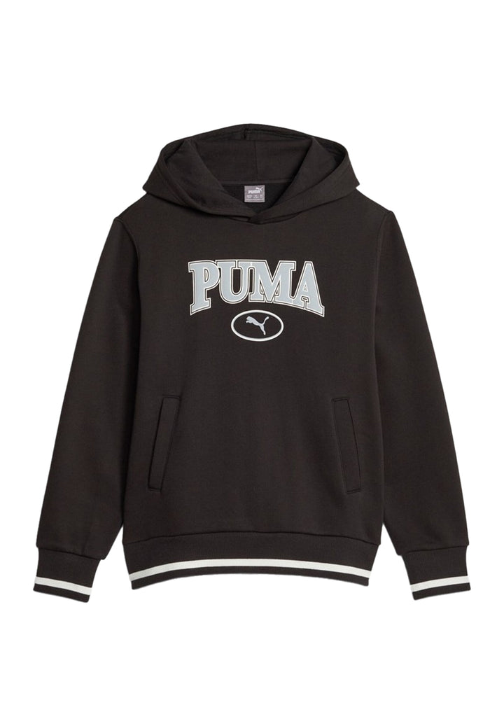 Sweat à capuche noir pour enfants