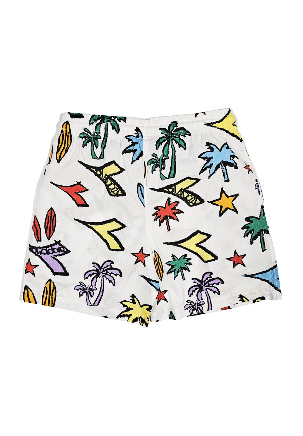 Bermuda blanc pour enfant