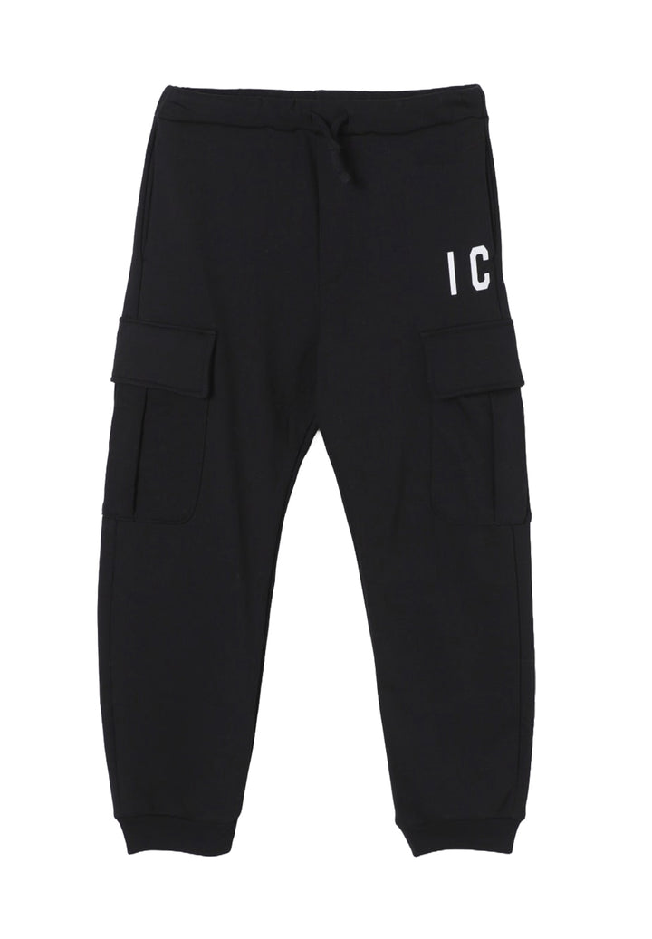 Pantalón de chándal negro para niño