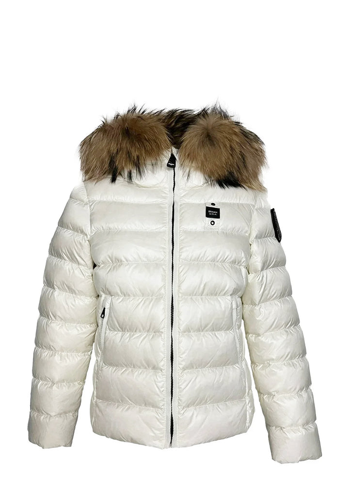 White jacket for a little girl