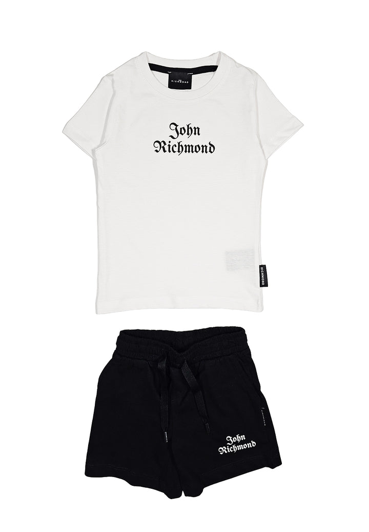 Completo bianco-nero per bambino - Primamoda kids