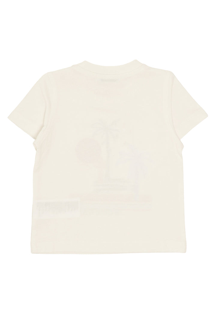 Cream-colored baby t-shirt