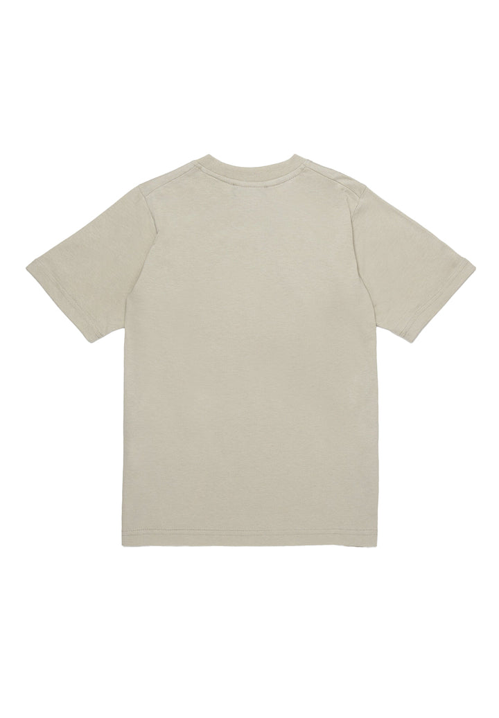 Sand-colored t-shirt for boys
