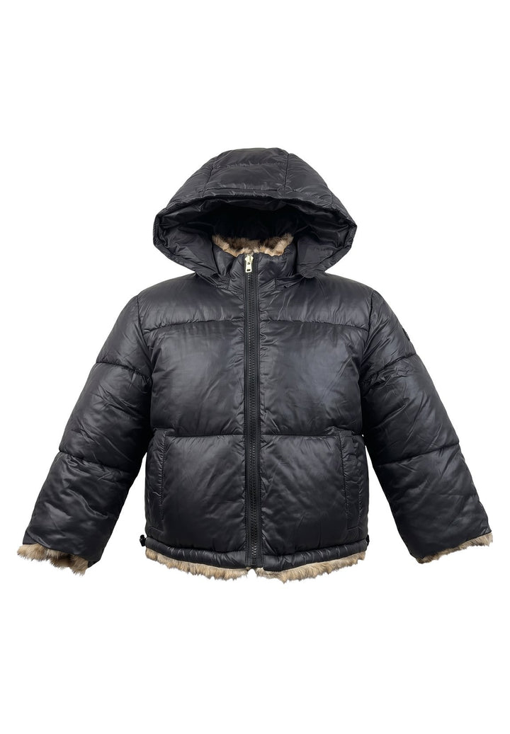 Giubbotto reversibile multicolor per neonata