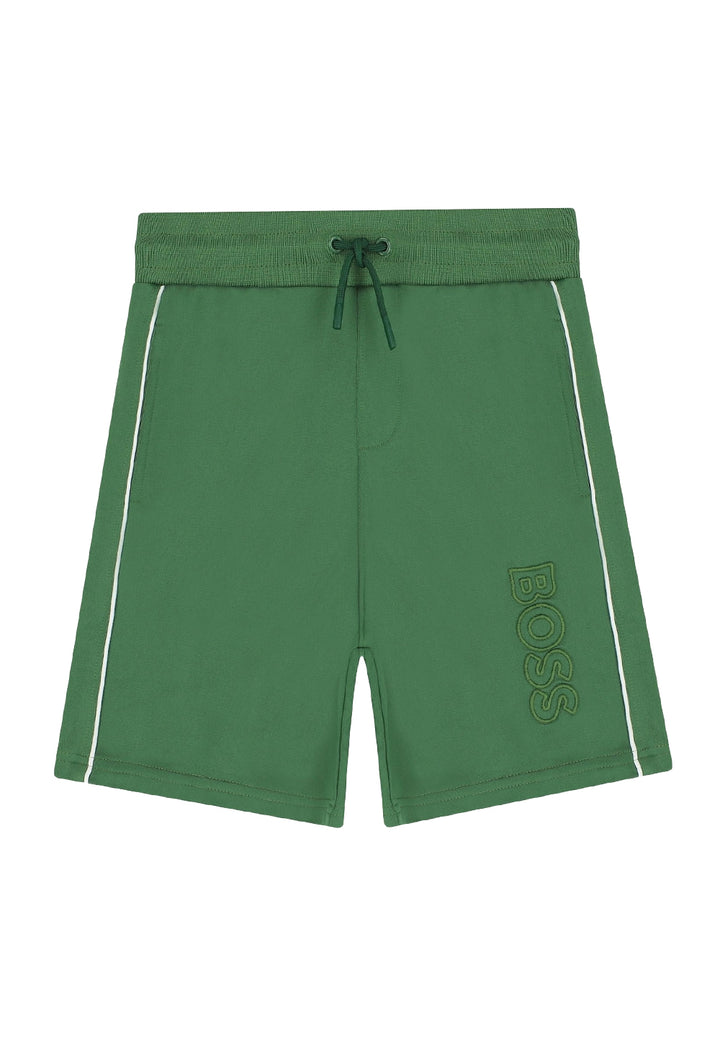 Grüne Bermudashorts für Jungen